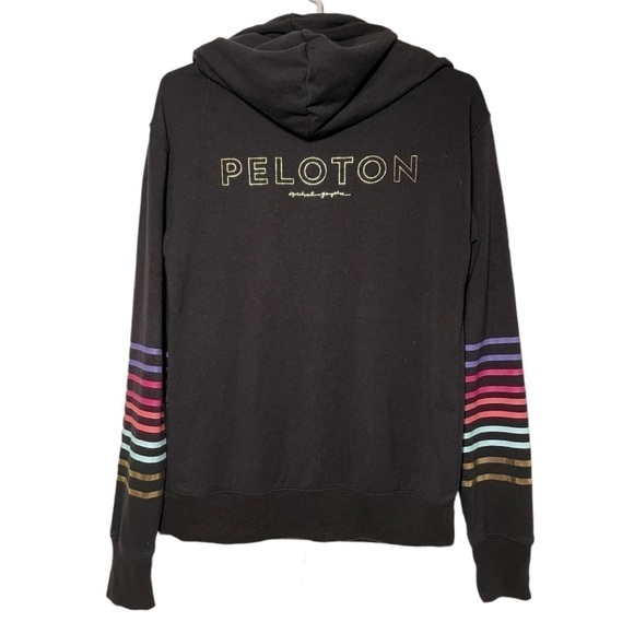 Spiritual Gangster x Peloton Zip Up Hooded Jacket size S - Picture 5 of 5